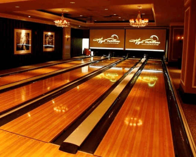 Private Club Bowling Alley